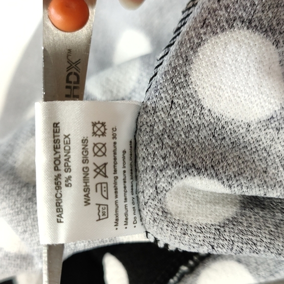 Urban coco black with white polka dots skater skirt, size small, NWOT - Picture 8 of 8